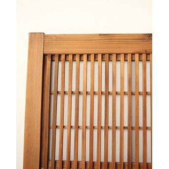 障子枠付 格子戸 2枚1組　L1117 