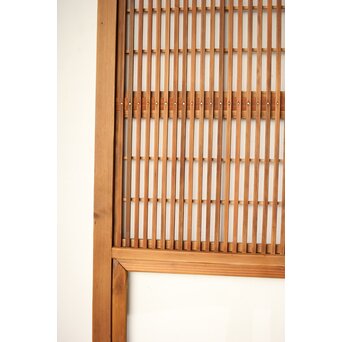 障子枠付 格子戸 2枚1組　L1117 