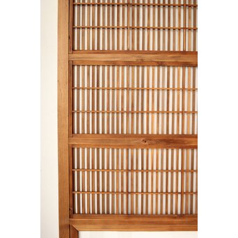 障子枠付 格子戸 2枚1組　L1117 