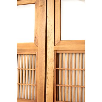 障子枠付 格子戸 2枚1組　L1117 