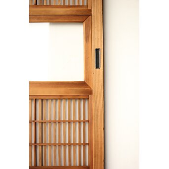 障子枠付 格子戸 2枚1組　L1117 