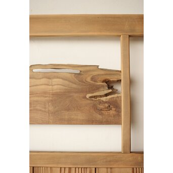 多意匠建具 2枚1組　B1059 栗の自然木