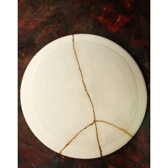 白井半七 桜 水指 共箱 替蓋　P445 