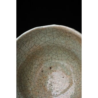 後楽園焼 香炉釉楽茶碗　P448 