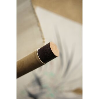 落合朗風【春欄之図】紙本軸装 二重箱　Z473 