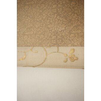 落合朗風【春欄之図】紙本軸装 二重箱　Z473 