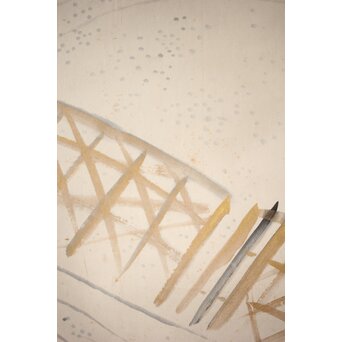 落合朗風 紙本軸装　Z474 