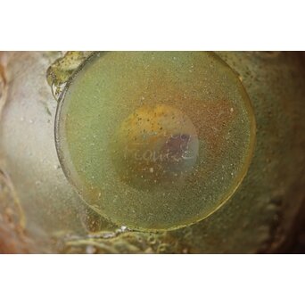 Nancy France 刻 ボウル ガラス工芸 アールヌーヴォ　Y046 