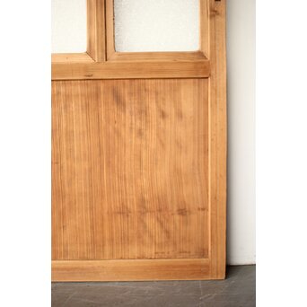 白木 ダイアガラス戸 4枚1組　GD0205 