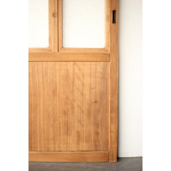 白木 ダイアガラス戸 4枚1組　GD0205 