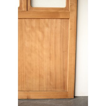 白木 ダイアガラス戸 4枚1組　GD0205 