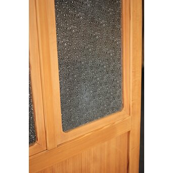 白木 ダイアガラス戸 4枚1組　GD0205 