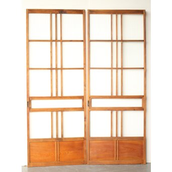 細分化モールガラス戸 2枚1組　GD0206 ウラ