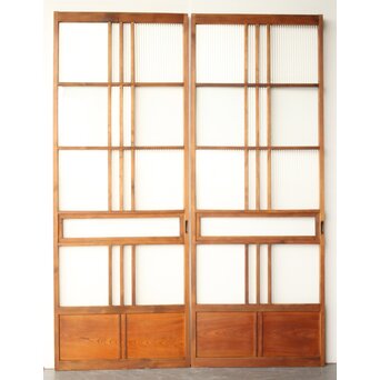 細分化モールガラス戸 2枚1組　GD0206