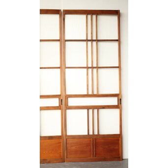 細分化モールガラス戸 2枚1組　GD0206 