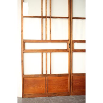 細分化モールガラス戸 2枚1組　GD0206 