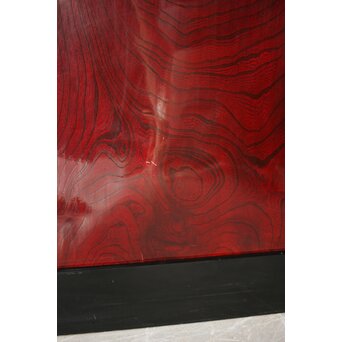 欅一枚板 帯戸 4枚1組　B1060 動きのある木目が素敵です