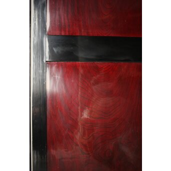 欅一枚板 帯戸 4枚1組　B1060 