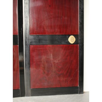 欅一枚板 帯戸 4枚1組　B1060 