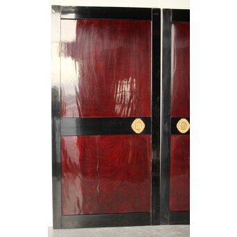 欅一枚板 帯戸 4枚1組　B1060 