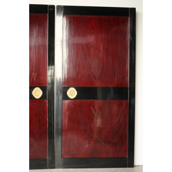 欅一枚板 帯戸 4枚1組　B1060 