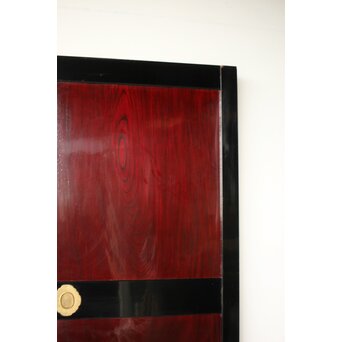 欅一枚板 帯戸 4枚1組　B1060 