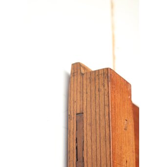 総欅 格子蔵戸　W0136 