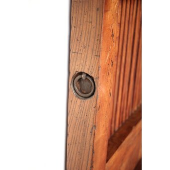 総欅 格子蔵戸　W0136 