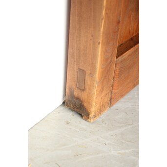 巾着金具 総欅 格子蔵戸　W0137YD 