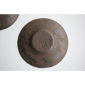 千成堂 鉄打出茶托 5枚1組　M400 