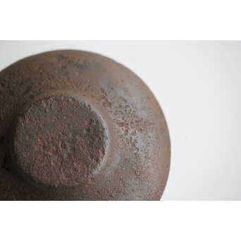 千成堂 鉄打出茶托 5枚1組　M400 