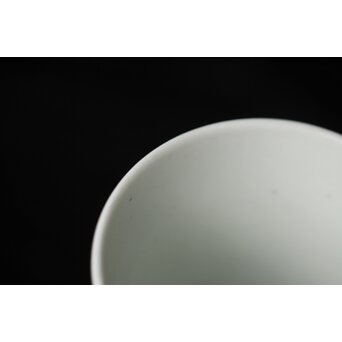 松竹梅 氷裂地紋 染付古伊万里猪口 四客　P449 