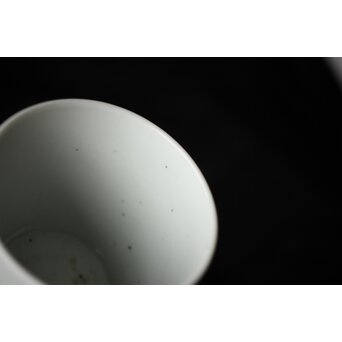 松竹梅 氷裂地紋 染付古伊万里猪口 四客　P449 