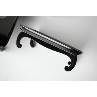 輪島塗 佐藤貞一 五清図蒔絵膳 五客　Q352 