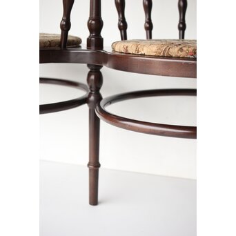 秋田木工 曲木ラブソファ kissig chair　T472 