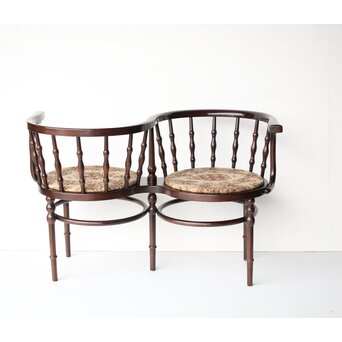 秋田木工 曲木ラブソファ kissig chair　T472