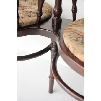 秋田木工 曲木ラブソファ kissig chair　T472 