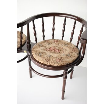 秋田木工 曲木ラブソファ kissig chair　T472 