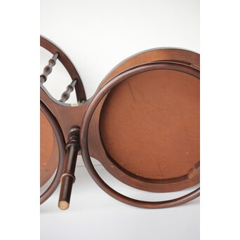 秋田木工 曲木ラブソファ kissig chair　T472 