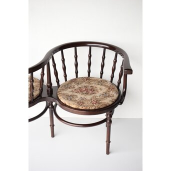 秋田木工 曲木ラブソファ kissig chair　T472 