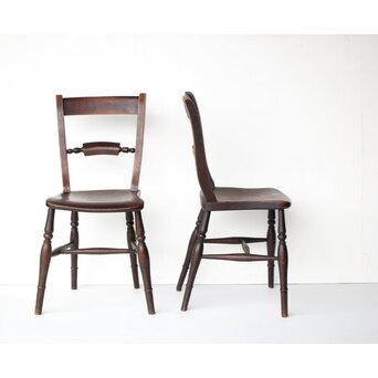 ワイコム/ウィカム ウィンザーチェア Scroll Back Windsor Chair 2脚1組　T473