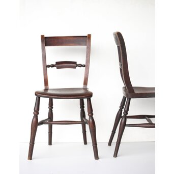 ワイコム/ウィカム ウィンザーチェア Scroll Back Windsor Chair 2脚1組　T473 