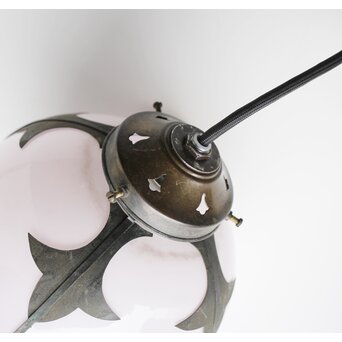 オパールセント風 球体銅装飾照明　A088 