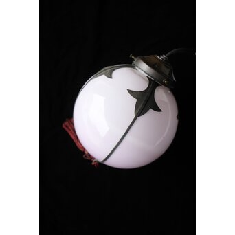 オパールセント風 球体銅装飾照明　A088