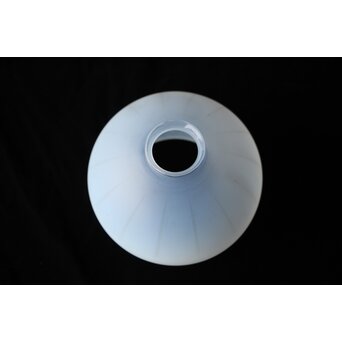 にわか腐食 オパールセントガラス電笠　A089 