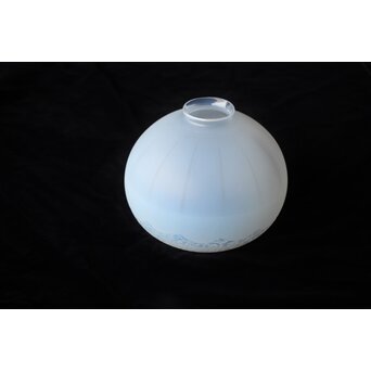 にわか腐食 オパールセントガラス電笠　A089 