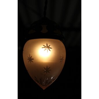 雫型 切子照明　A090 