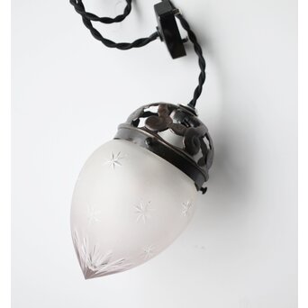 雫型 切子照明　A090 