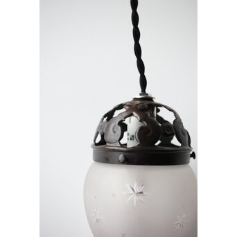 雫型 切子照明　A090 