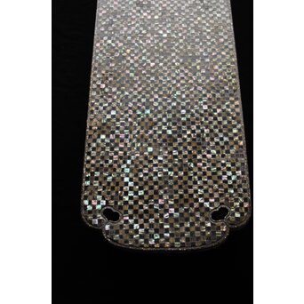 市松 螺鈿卓　Q356 